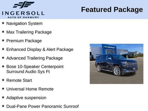 Used 2021 Chevrolet Tahoe Premier w/ Premium Package image 8