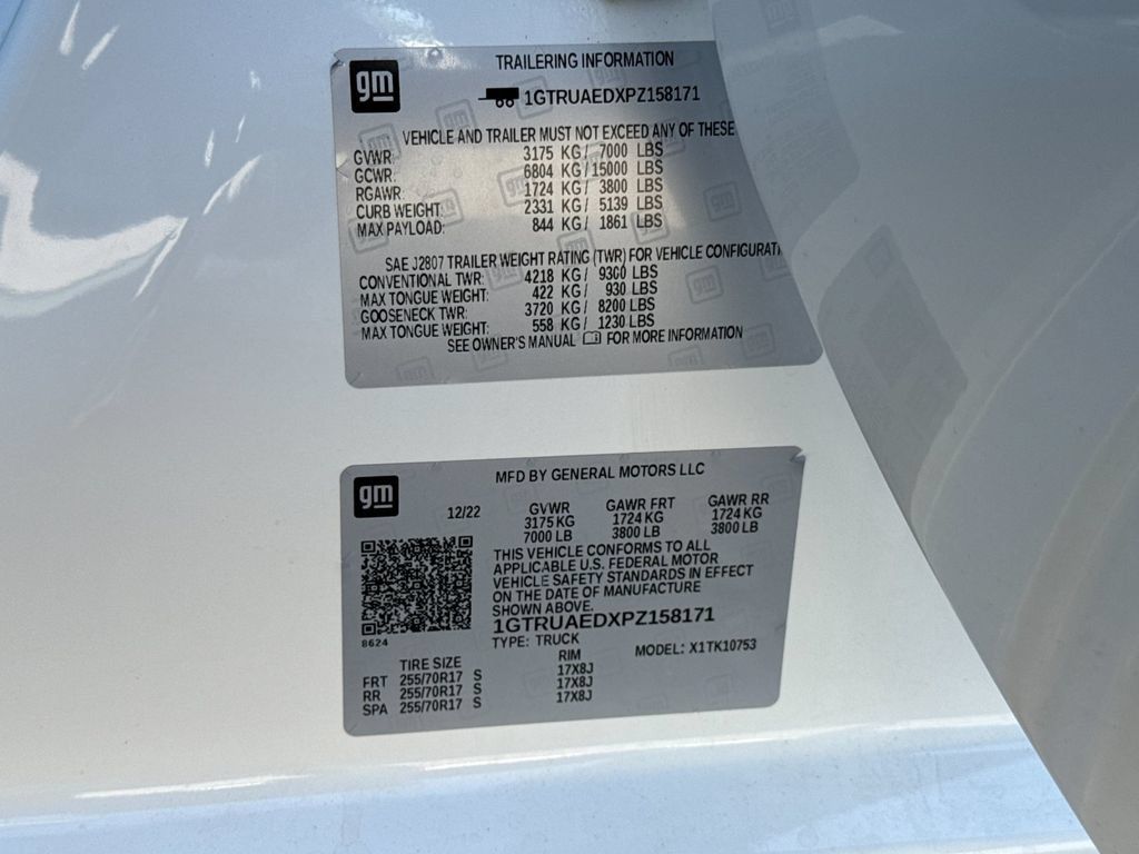 Used 2023 GMC Sierra 1500 Pro w/ Pro Value Package AWD/4WD image 31