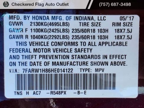 Used 2017 Honda CR-V EX-L image 21