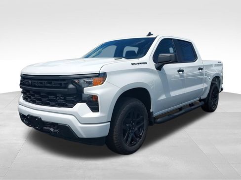 New 2026 Chevrolet Silverado 1500 Custom w/ Turbomax Blackout Package AWD/4WD image 4