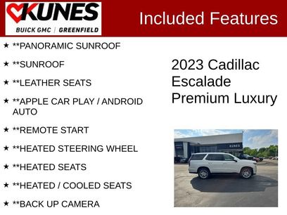 Used 2023 Cadillac Escalade Premium Luxury w/ Performance Package
