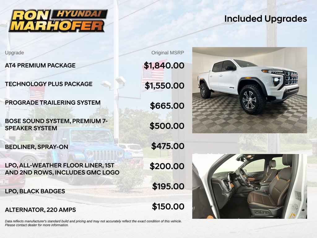 Used 2023 GMC Canyon AT4 w/ AT4 Premium Package AWD/4WD image 6