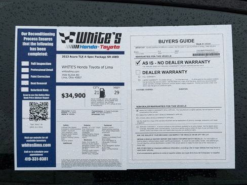 Used 2023 Acura TLX SH-AWD w/ A-SPEC Pkg image 40