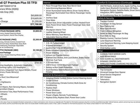 Certified 2025 Audi Q7 3.0T Premium Plus w/ Premium Plus Package image 17