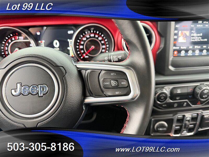 Used 2021 Jeep Gladiator Rubicon w/ Trailer Tow Package AWD/4WD image 47