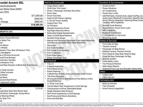Used 2018 Hyundai Accent SEL FWD image 33