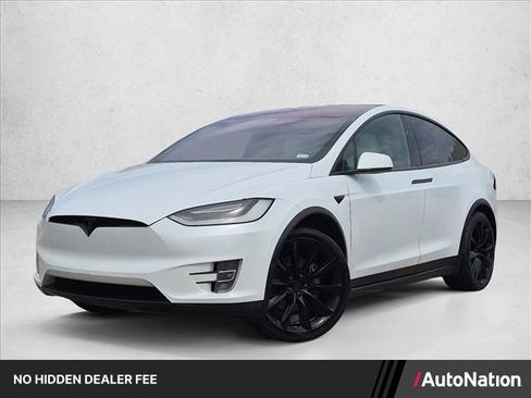 Used 2020 Tesla Model X Long Range AWD/4WD image 1