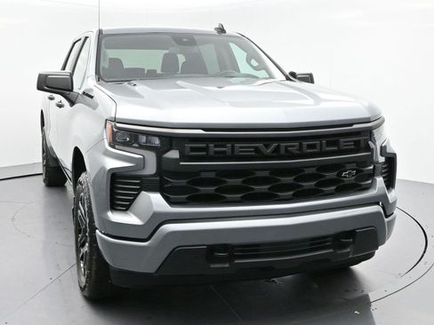 Used 2025 Chevrolet Silverado 1500 Custom w/ Turbomax Blackout Package AWD/4WD image 2