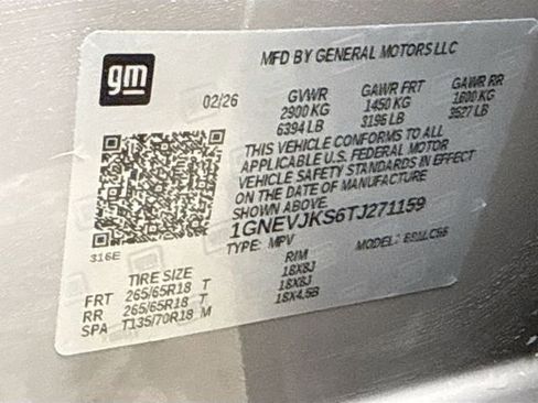 New 2026 Chevrolet Traverse Z71 w/ Enhanced Driving Package image 44