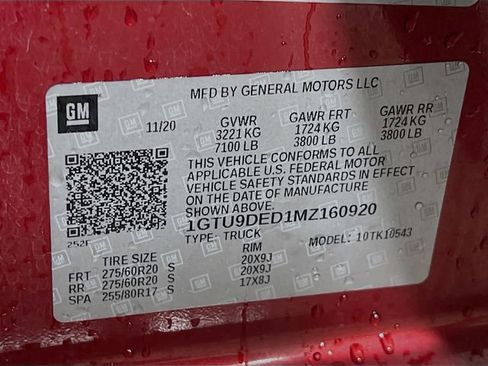 Used 2021 GMC Sierra 1500 SLT w/ SLT Convenience Package image 11