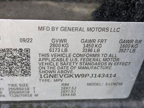 Used 2023 Chevrolet Traverse LT AWD/4WD image 24