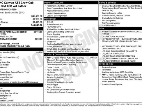 Used 2022 GMC Canyon AT4 AWD/4WD image 8