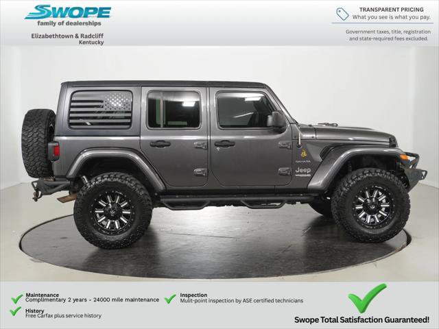 Certified 2020 Jeep Wrangler Unlimited Sahara AWD/4WD image 2