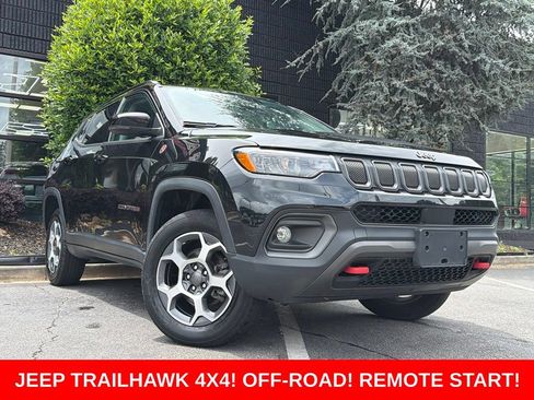 Used 2022 Jeep Compass Trailhawk w/ Trailhawk Convenience Group AWD/4WD image 8