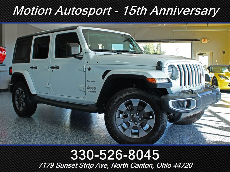 Used 2019 Jeep Wrangler Unlimited Sahara w/ Cold Weather Group AWD/4WD image 2