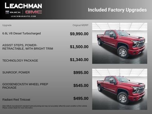 Certified 2025 Chevrolet Silverado 2500 High Country w/ Technology Package image 11