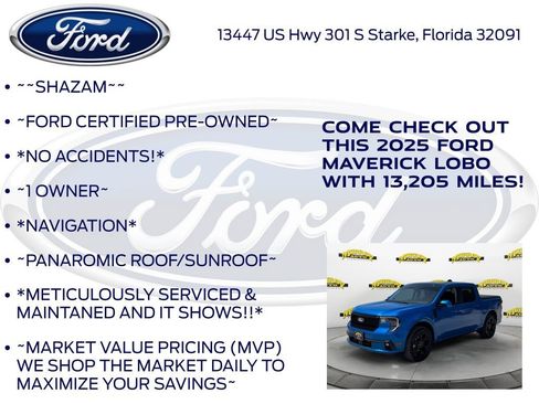 Certified 2025 Ford Maverick Lobo AWD/4WD image 6