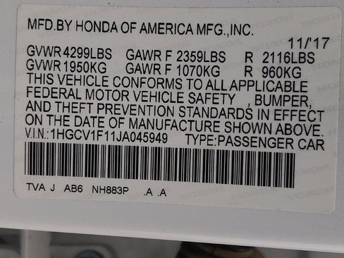 Used 2018 Honda Accord LX image 33