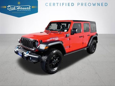 Certified 2024 Jeep Wrangler Unlimited AWD/4WD image 1