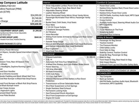 Used 2018 Jeep Compass Latitude w/ Popular Equipment Group image 4