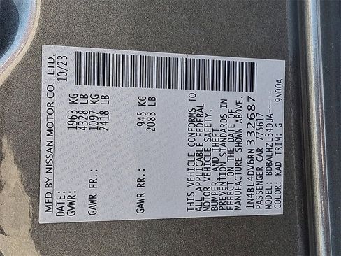 Used 2024 Nissan Altima 2.5 SV image 25