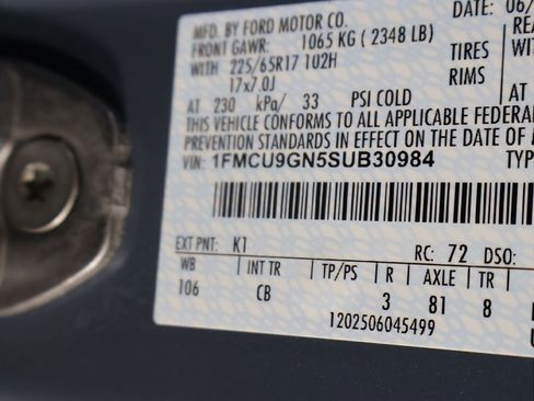 Used 2025 Ford Escape Active AWD/4WD image 44