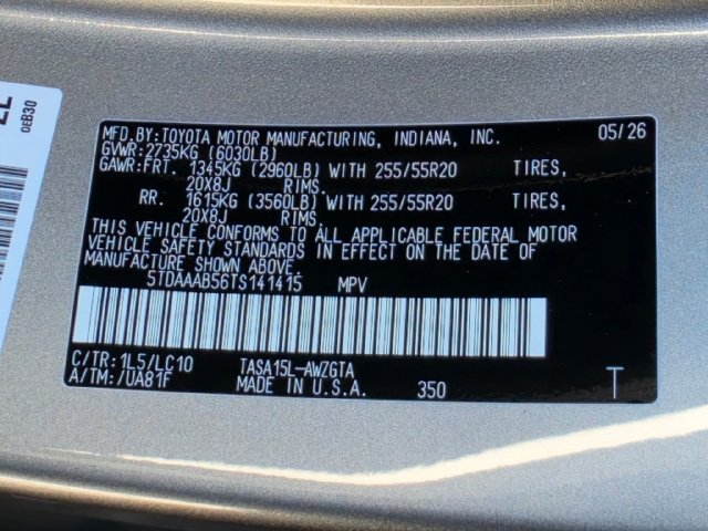 Used 2026 Toyota Grand Highlander AWD image 33