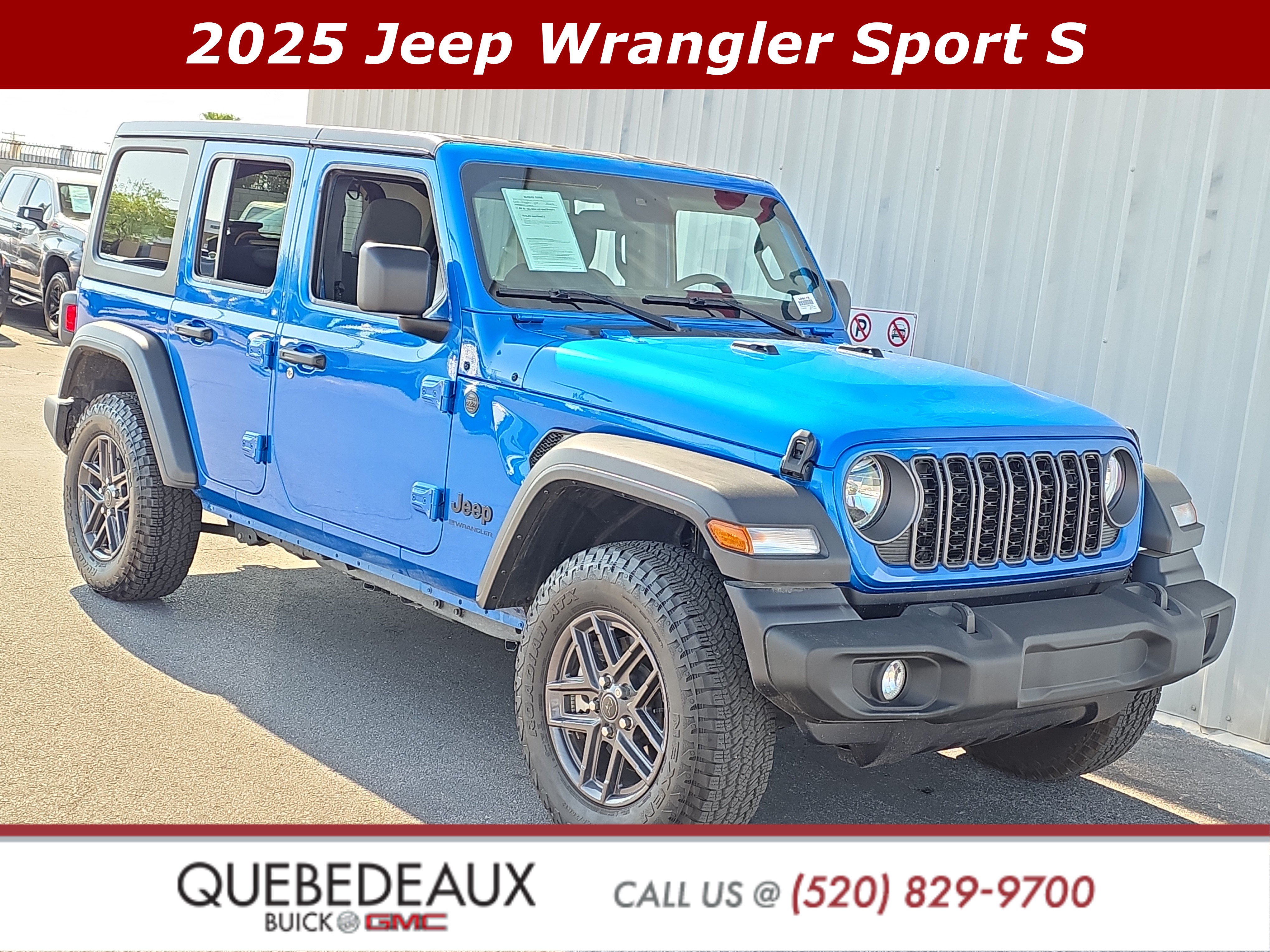 Used 2025 Jeep Wrangler Unlimited Sport AWD/4WD image 1