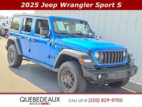 Used 2025 Jeep Wrangler Unlimited Sport AWD/4WD image 1