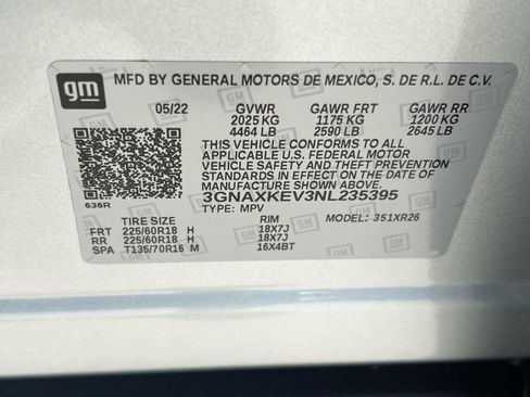 Used 2022 Chevrolet Equinox LT FWD image 33