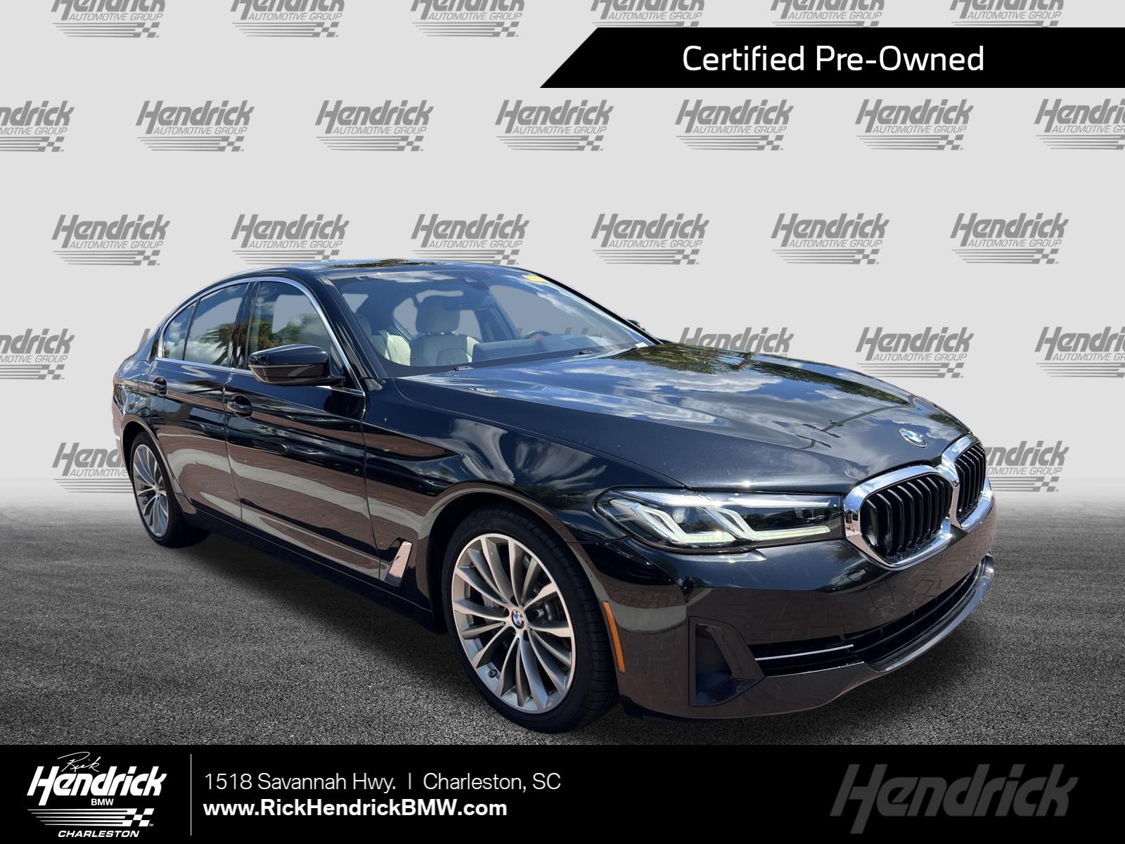 Certified 2023 BMW 540i xDrive w/ Premium Package AWD/4WD image 1