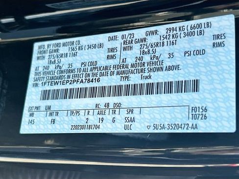 Certified 2023 Ford F150 XLT w/ Equipment Group 302A High AWD/4WD image 38
