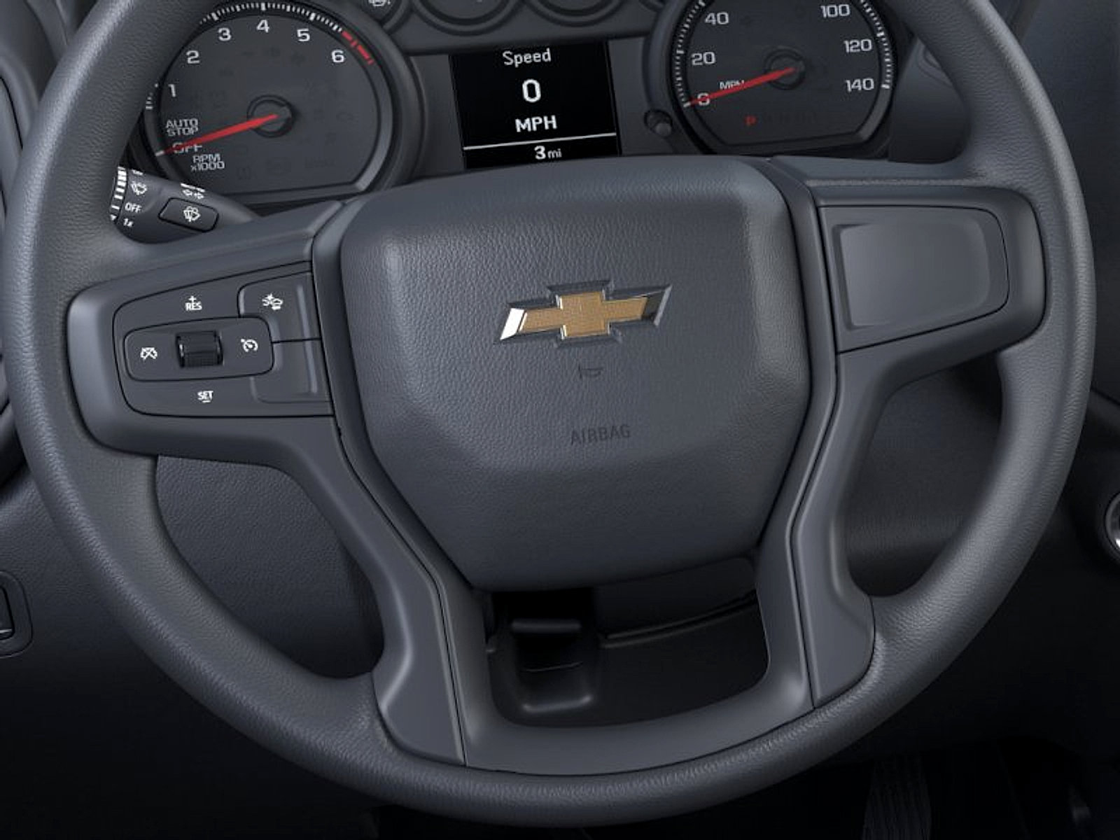 New 2026 Chevrolet Silverado 1500 Custom w/ Turbomax Blackout Package AWD/4WD image 19
