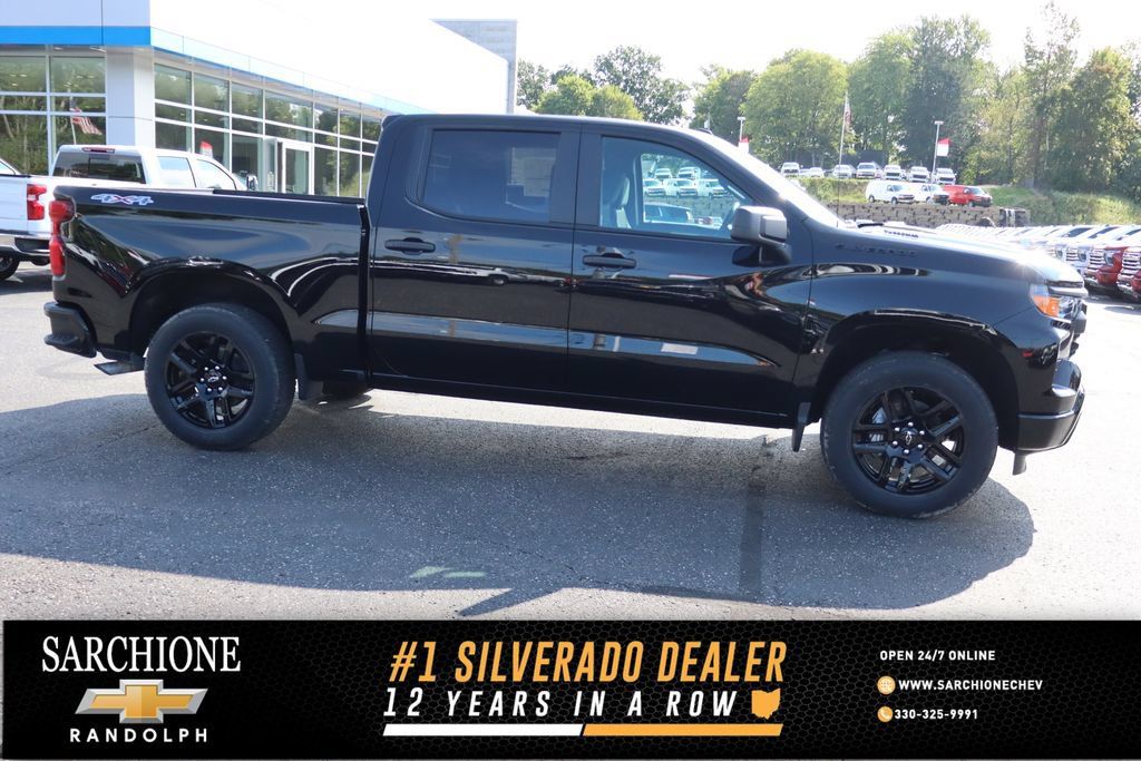 New 2026 Chevrolet Silverado 1500 Custom w/ Rally Edition AWD/4WD image 1