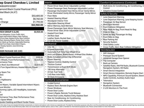 Used 2023 Jeep Grand Cherokee L Limited w/ Luxury Tech Group II AWD/4WD image 17