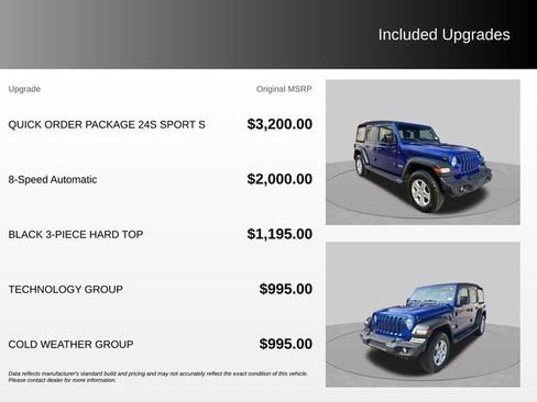 Used 2018 Jeep Wrangler Unlimited Sport S AWD/4WD image 4