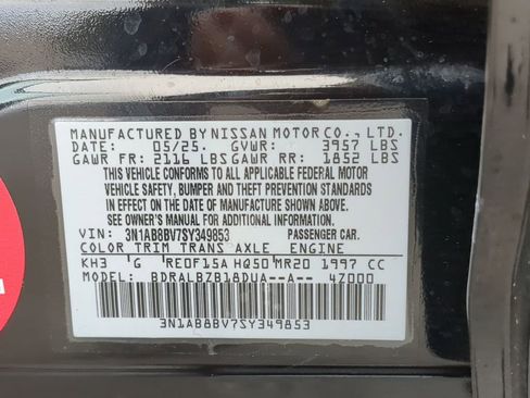 Certified 2025 Nissan Sentra S image 27