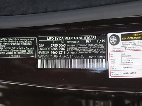 Used 2015 Mercedes-Benz S 550 4MATIC Sedan image 43