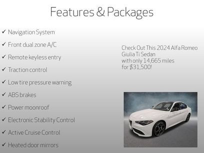 Used 2024 Alfa Romeo Giulia Ti