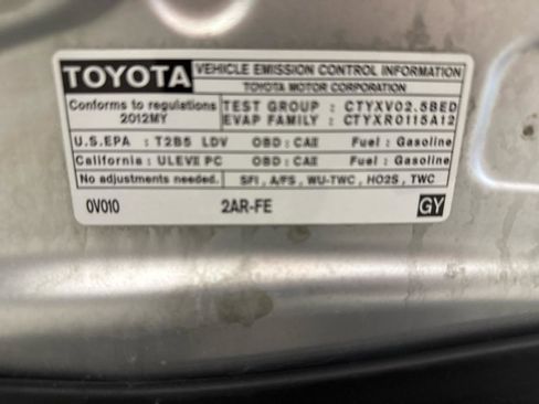 Used 2012 Toyota Camry SE w/ Leather Pkg FWD image 76