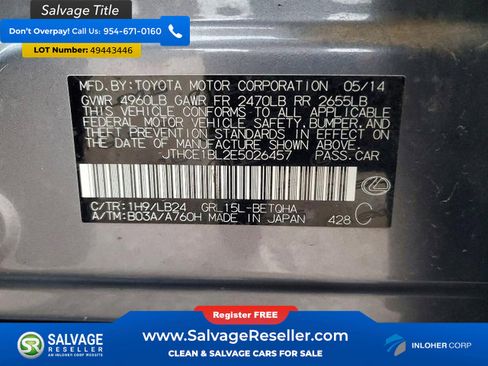 Used 2014 Lexus GS 350 AWD image 16