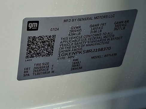 Used 2024 GMC Acadia AT4 w/ LPO, Floor Liner Package image 31