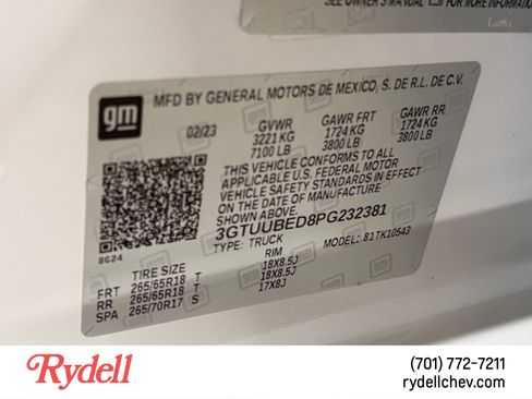 Used 2023 GMC Sierra 1500 SLE AWD/4WD image 22