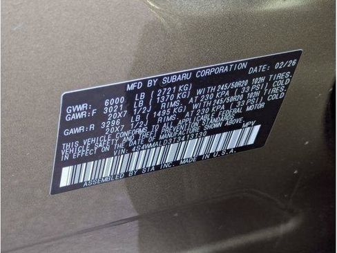 Used 2026 Subaru Ascent Bronze Edition w/ Popular Package #2 AWD/4WD image 90