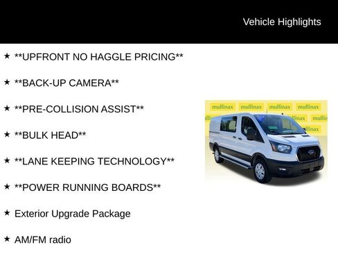 Certified 2024 Ford Transit 250 Low Roof w/ Exterior Upgrade Package image 12