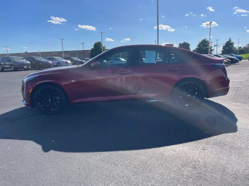 Used 2026 Cadillac CT5 Sport w/ LPO, Red Accent Package AWD/4WD image 2