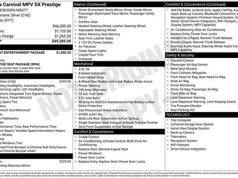 Used 2023 Kia Carnival SX Prestige FWD image 15