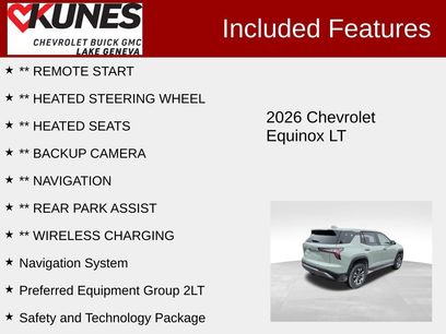 New 2026 Chevrolet Equinox LT w/ Convenience Package II
