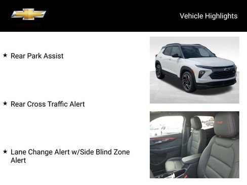 Certified 2024 Chevrolet TrailBlazer RS w/ Driver Confidence Package FWD image 18