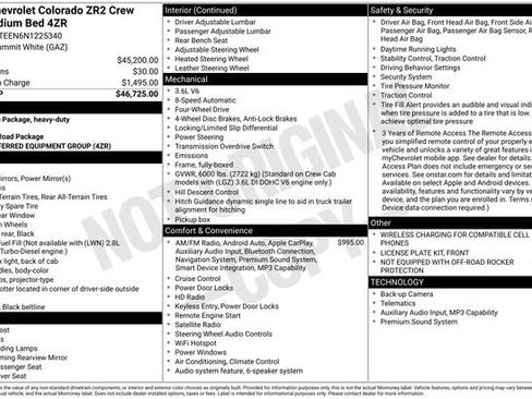 Used 2022 Chevrolet Colorado ZR2 AWD/4WD image 32